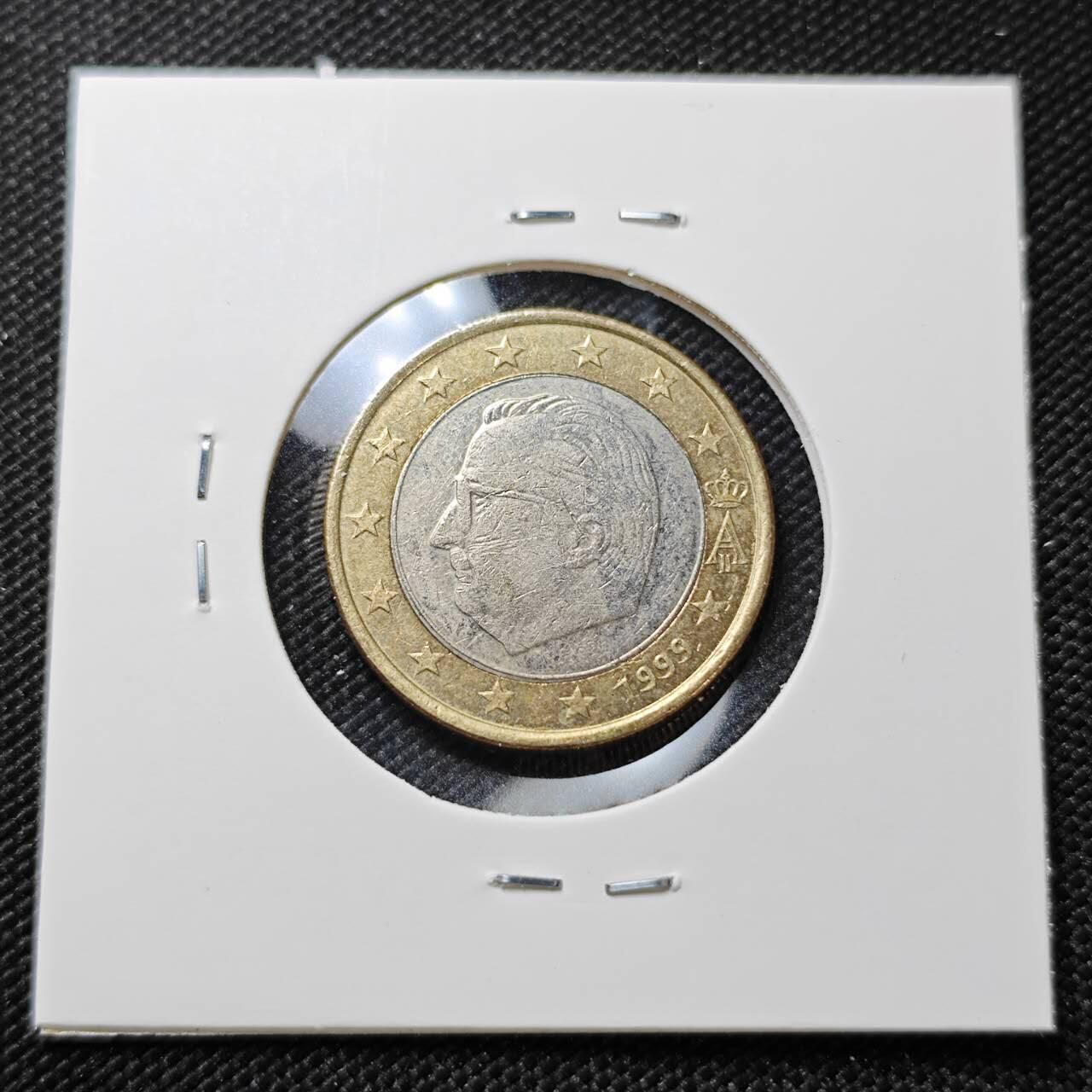 KK钱币收藏小铺   第404期 2月预留时间 周末发货  比利时1欧