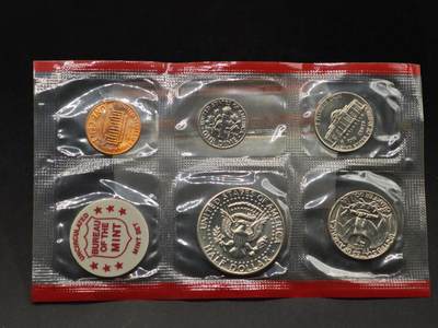 【淘币小摊】实时拍第八百七十九拍   银币套币场    每周一统一发货 - 美国1972年套币塑封