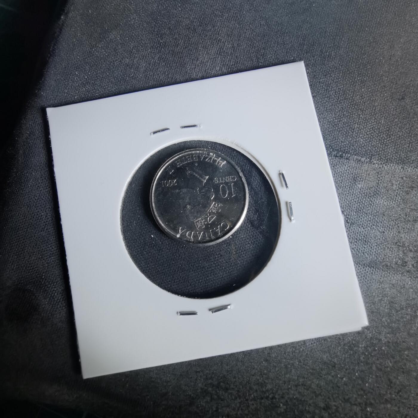 沼泽如烟--第1015场 法国2001年十分纪念币