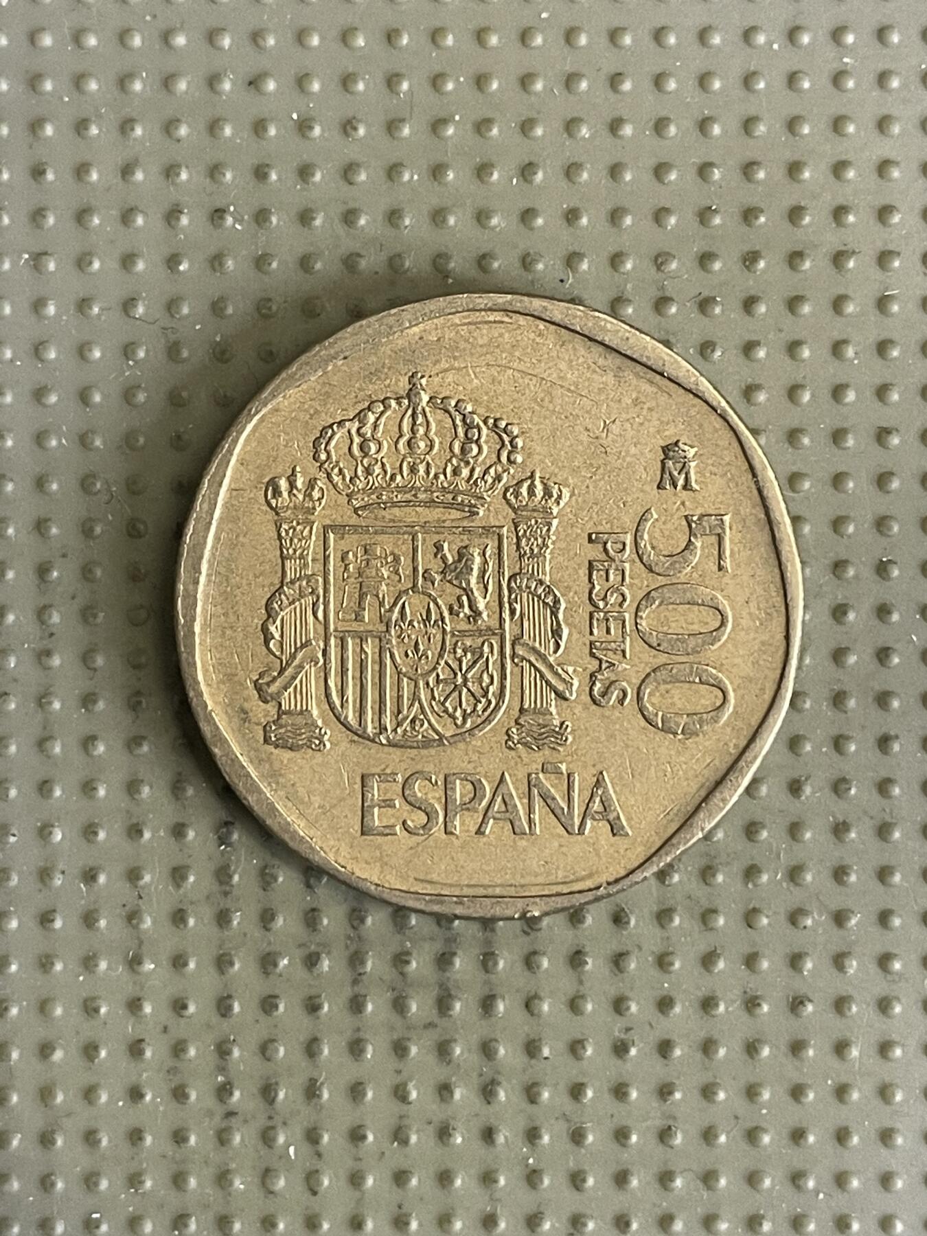 2026年第30场各国散币拍卖（总第180场） 西班牙1989年500比赛塔