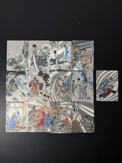 NO.26 好又多金牌大场，夯爆了的马年开门红！每周一站式配齐，方便凑单！（周6晚9点截拍，卖家免费送拍！） - 【套卡】戴敦邦艺术馆 白蛇传说+恭喜发财  粗闪一套 13张