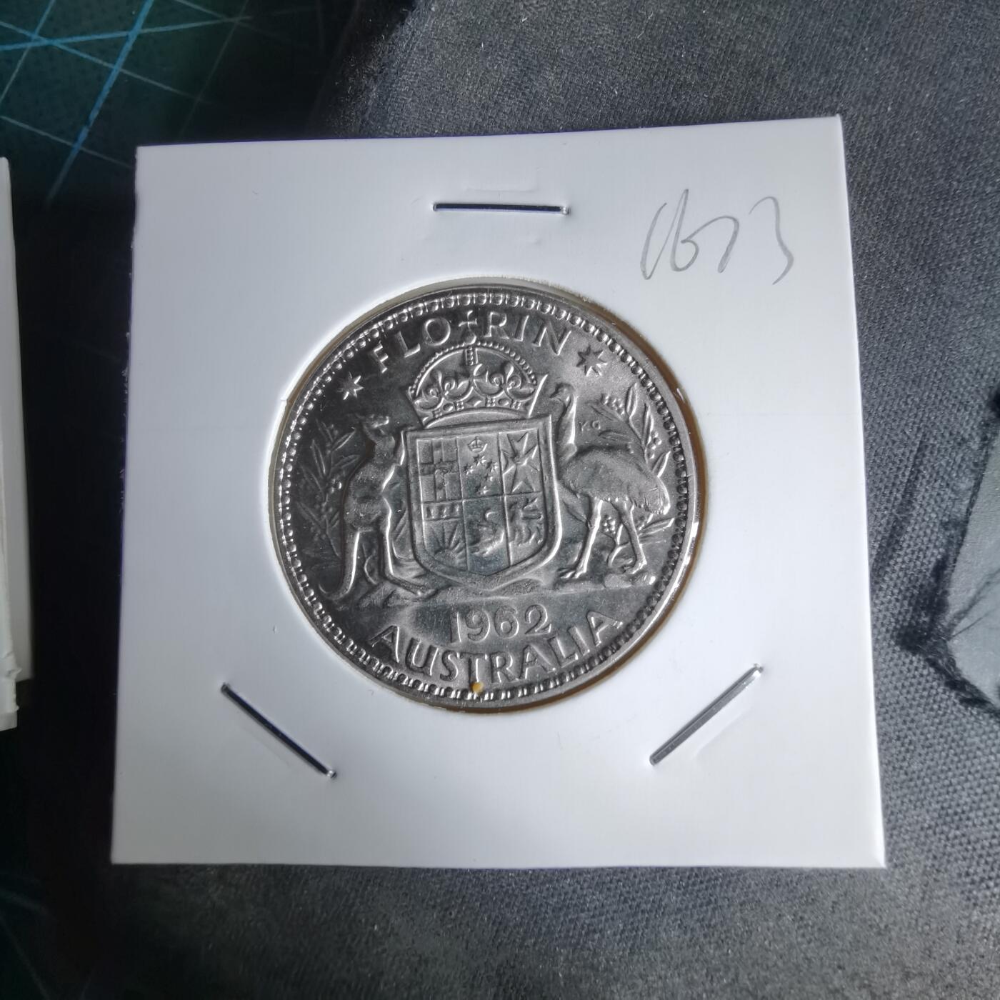 沼泽如烟--第1016场 澳大利亚1962年弗洛林银币