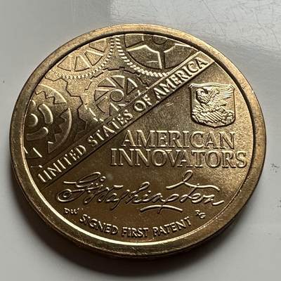 🌹外币初藏🌹🐯2026年第26场  各国纪念币专场 每周二四六晚8️⃣点 接代拍 - 美国2018年创新者系列首枚，纪念首位专利持有者塞缪尔·霍普金斯