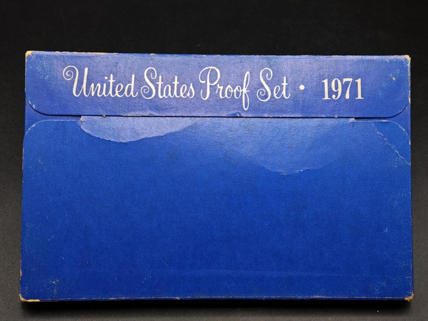 【淘币小摊】实时拍第八百七十九拍   银币套币场    每周一统一发货 美国1971年精制套币