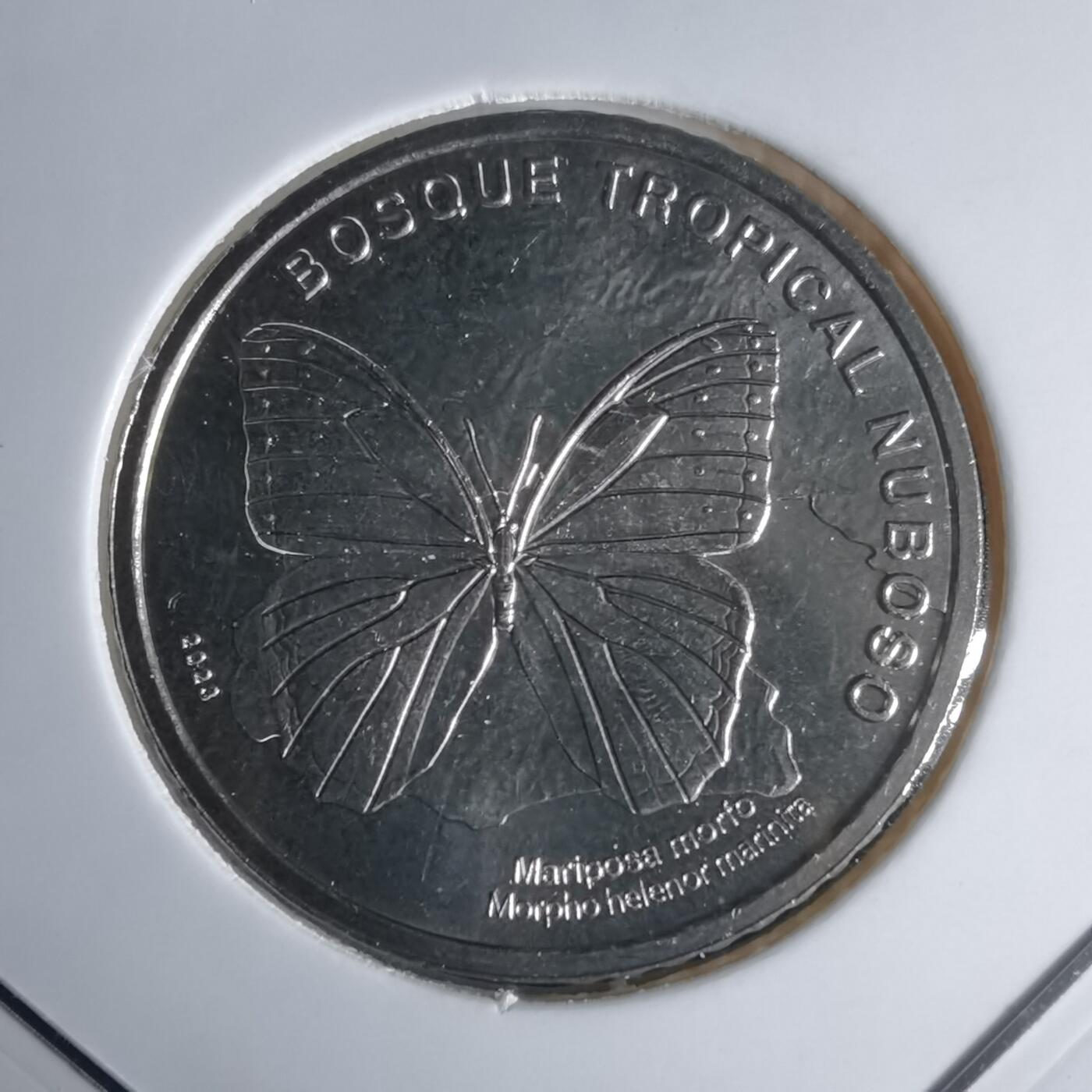 沼泽如烟--第1016场 哥斯达黎加2023年50分纪念币