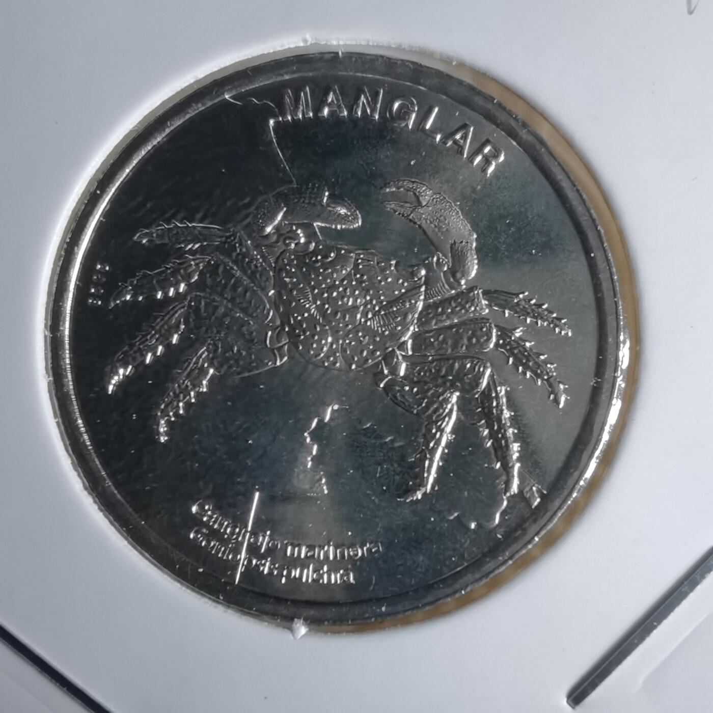 沼泽如烟--第1016场 哥斯达黎加2023年50分纪念币