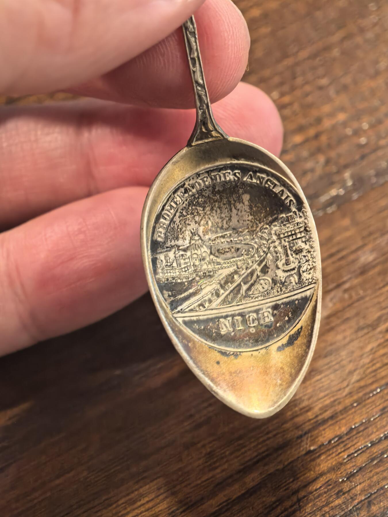 欧洲微章、铜章、银章和银币第三场 欧洲咖啡银调羹7.3克