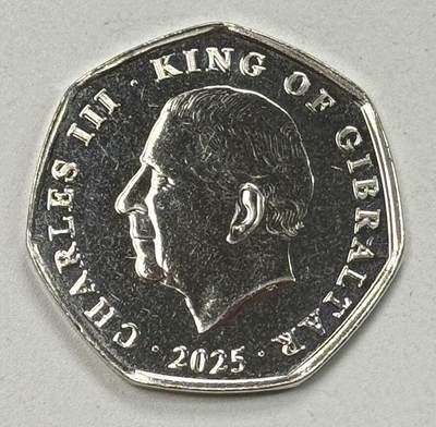 S&S Numismatic世界钱币-拍卖 第127期 直布罗陀2025年 圣诞节 50便士纪念币