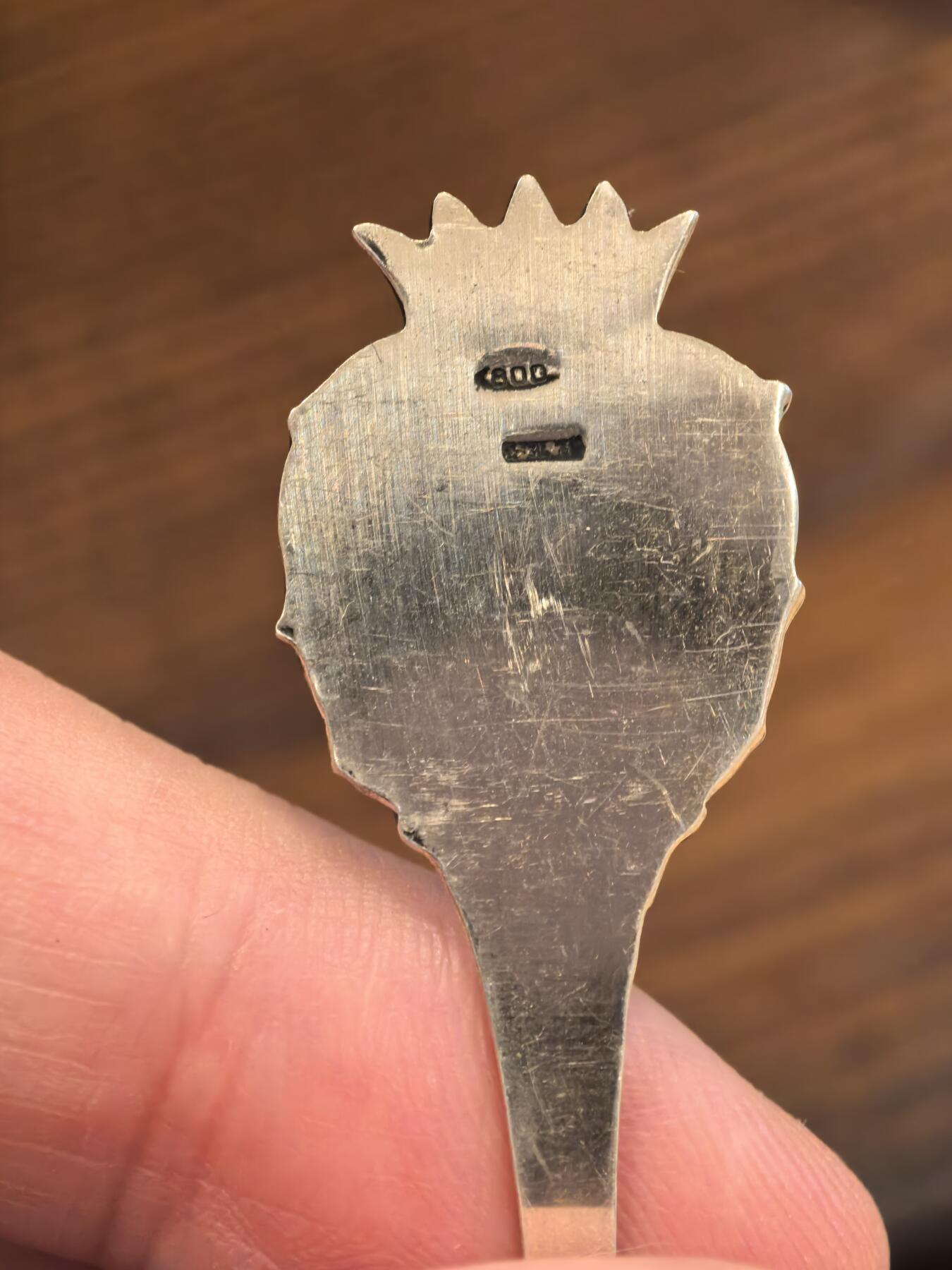 欧洲微章、铜章、银章和银币第三场 欧洲银咖啡调羹8.3克