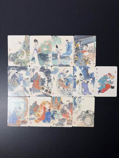 NO.26 好又多金牌大场，夯爆了的马年开门红！每周一站式配齐，方便凑单！（周6晚9点截拍，卖家免费送拍！） - 【套卡】戴敦邦艺术馆 白蛇传说+恭喜发财  普卡一套 13张