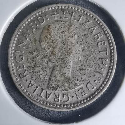 沼泽如烟--第1016场 - 澳大利亚1958年6便士