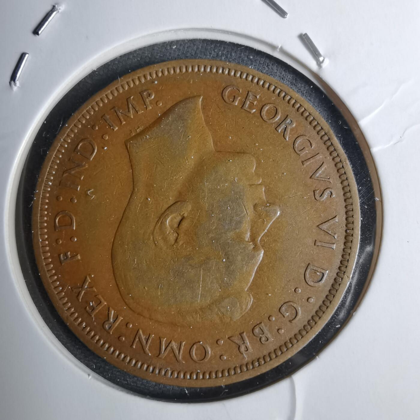 沼泽如烟--第1016场 英国1940年1便士