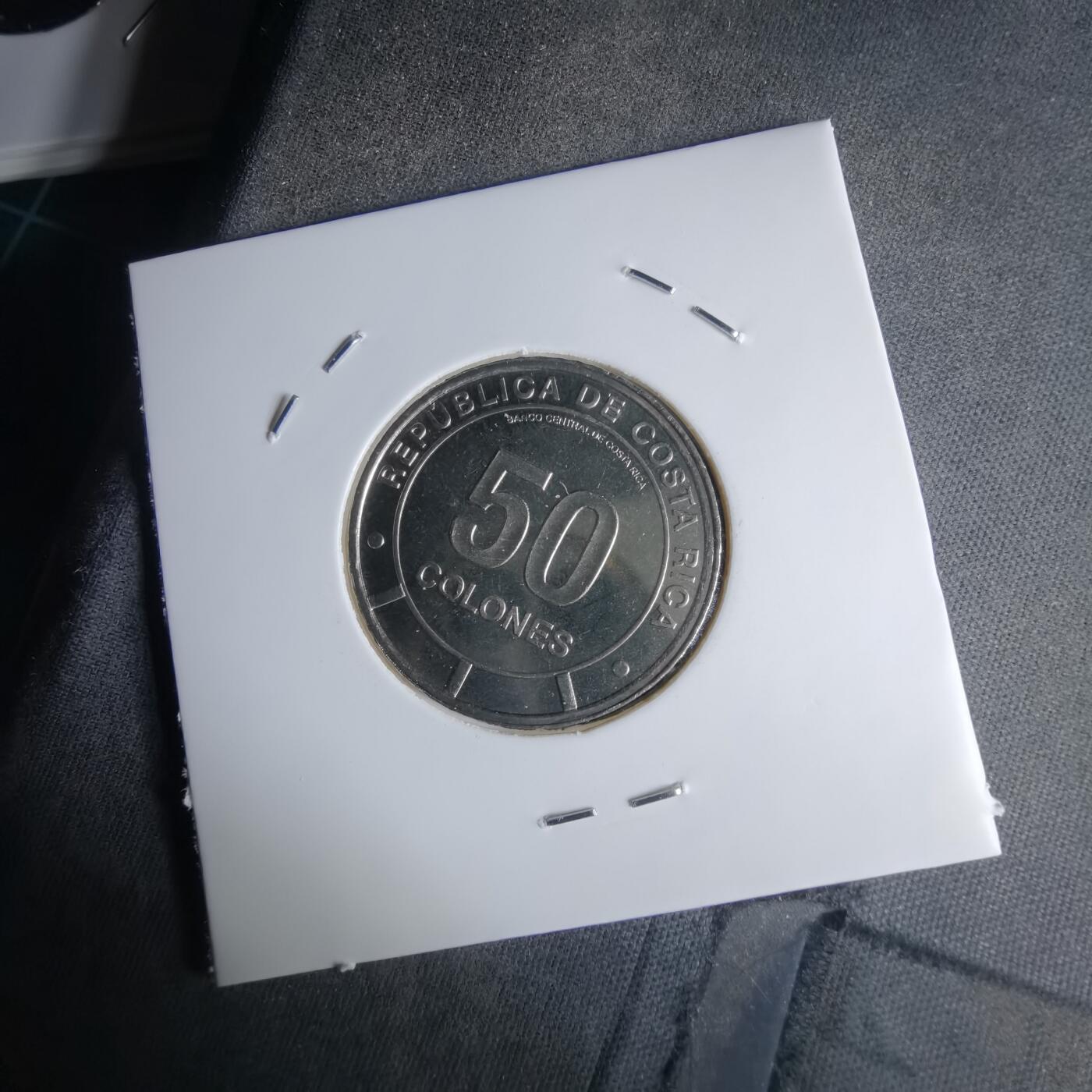 沼泽如烟--第1016场 哥斯达黎加2023年50分纪念币