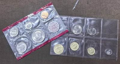 北京马甸外国币专卖第148期，非贵金属外国流通币，纪念币币，中国早期纪念币专场，陆续上拍，欢迎关注 - 塑封美元套币及摩纳哥小套币