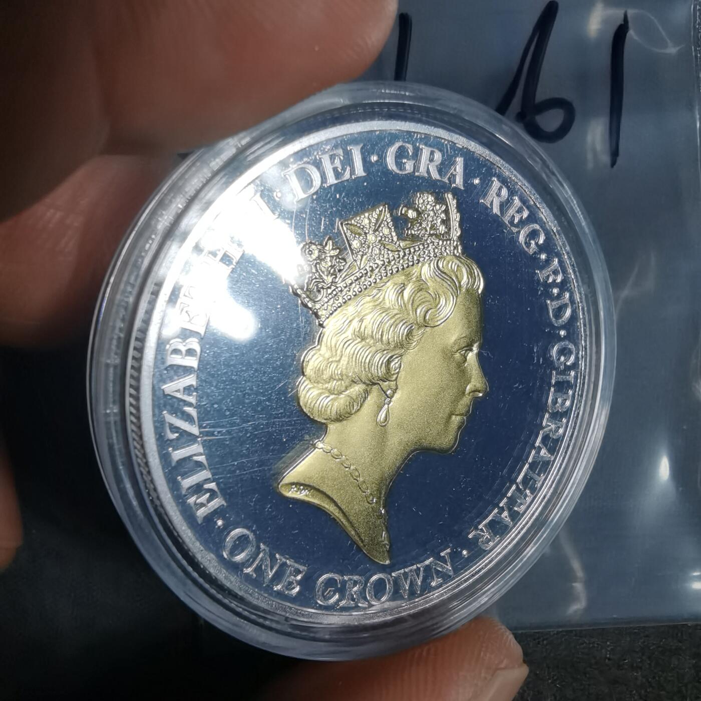 沼泽如烟--第1016场 直布罗陀2016年纪念币