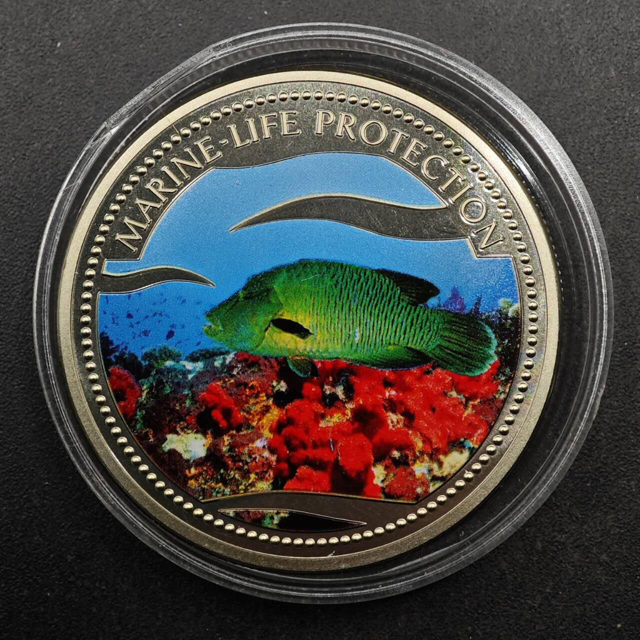  【淘币小摊】限时拍第八百七十八拍   克朗币邮币封场    每周一统一发货 帕劳2003年1元美人鱼纪念币