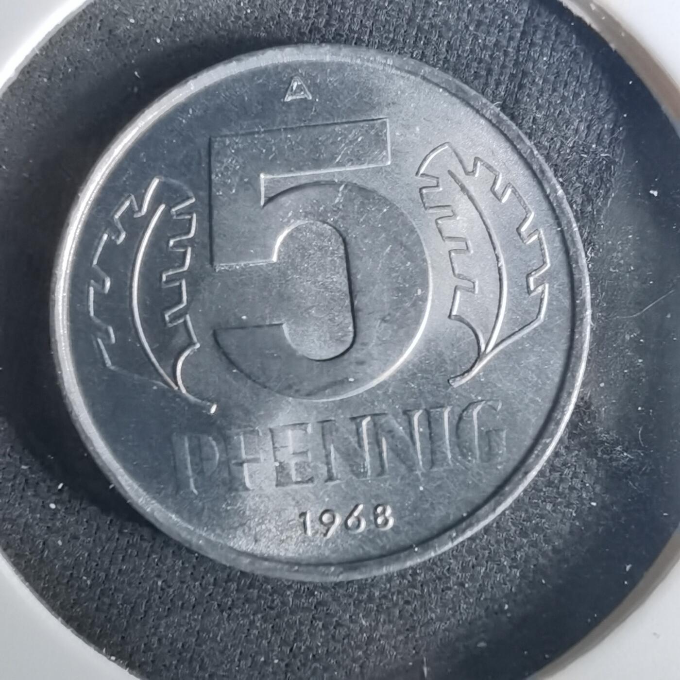 沼泽如烟--第1015场 东德1968年5芬尼