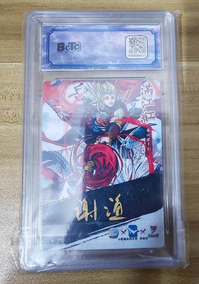 新人福利第一场（0佣收拍中...！！支持卡牌、盲盒各类潮玩） 满江红岳飞鬼灭亲签限编评级卡14/25