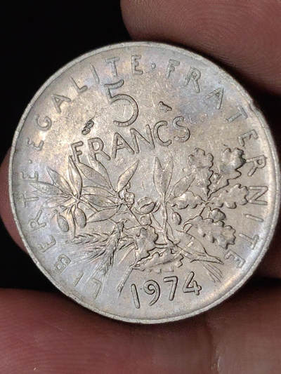 猩哥外币小铺➨【第219场】 - 5法郎