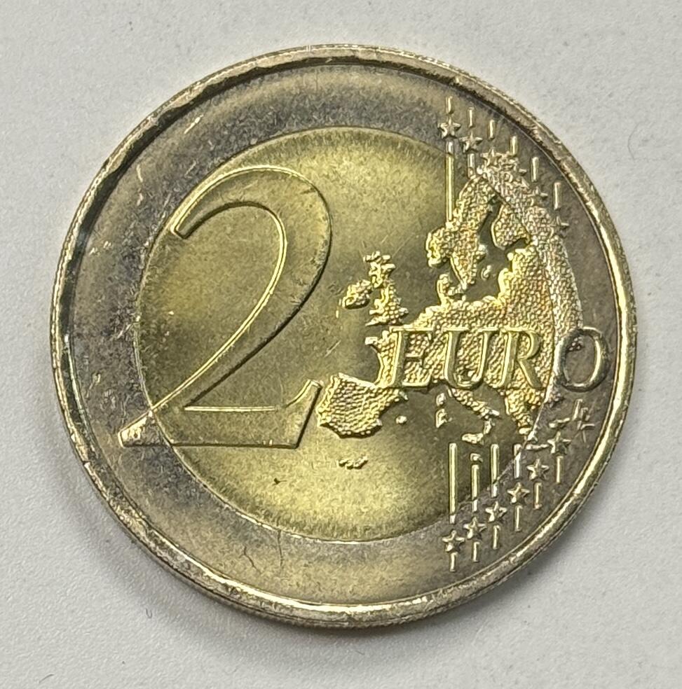 S&S Numismatic世界钱币-拍卖 第122期  卢森堡2007年 罗马条约签署50周年 2欧元双色纪念币 幻影