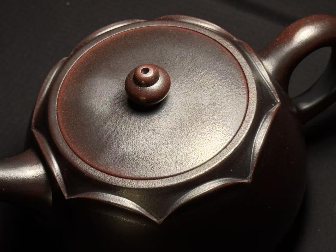 零元拍：原矿紫砂莲花井栏茶壶（220CC左右）