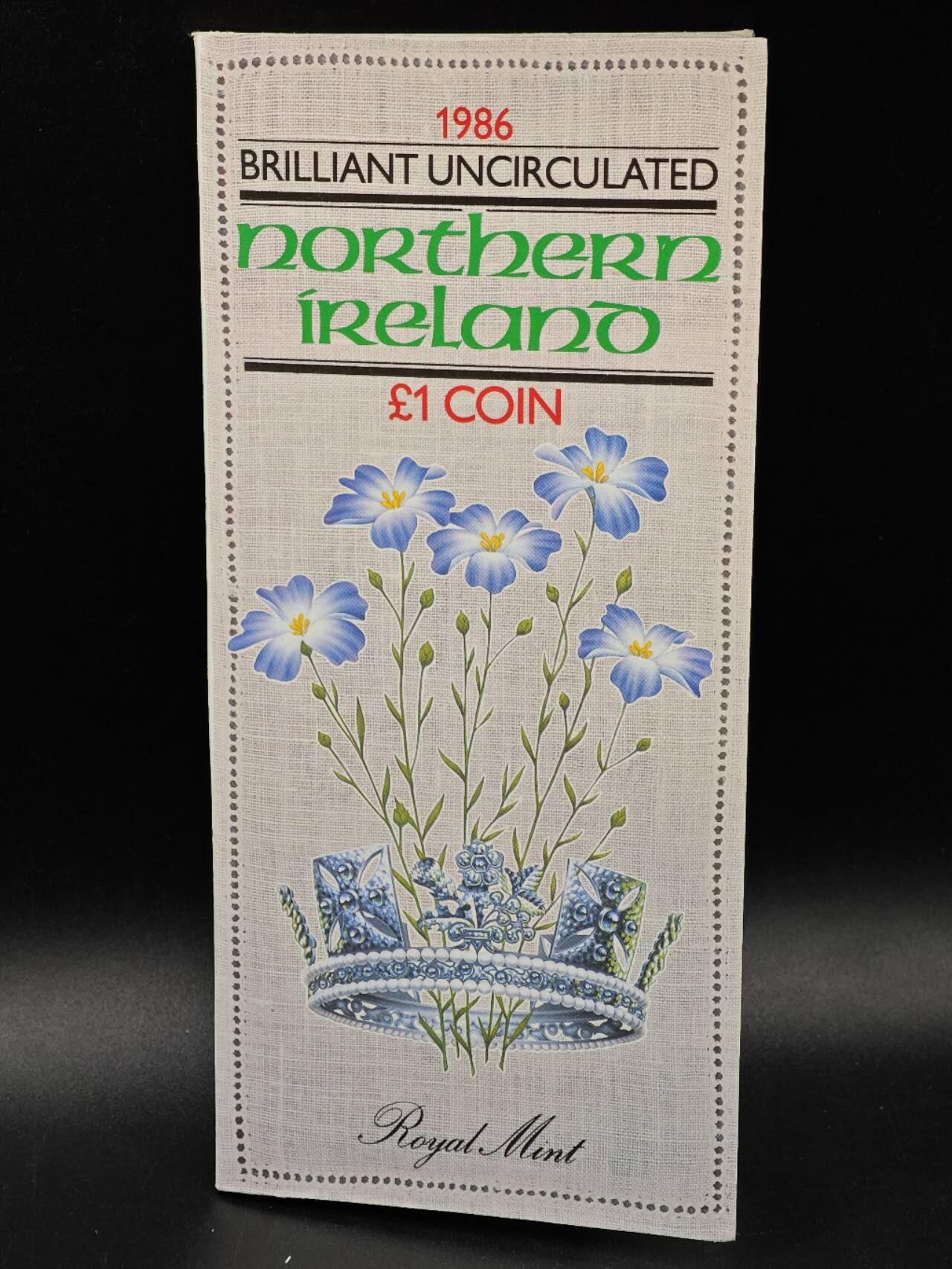  【淘币小摊】限时拍第八百七十八拍   克朗币邮币封场    每周一统一发货 英国1986年一镑卡册