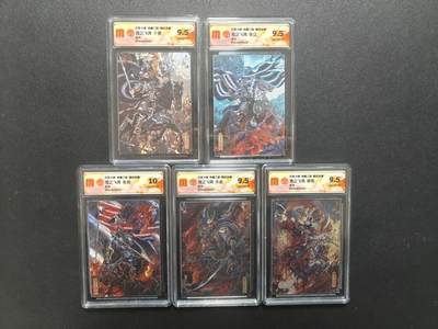 天玑星卡拍第177期《3.9周一截拍》持续收拍收评中 满赠卡需备注 - 百里卡牌 神魔三国 魏武扬鞭 苍之飞鸿 折光 CCG评级卡 五张