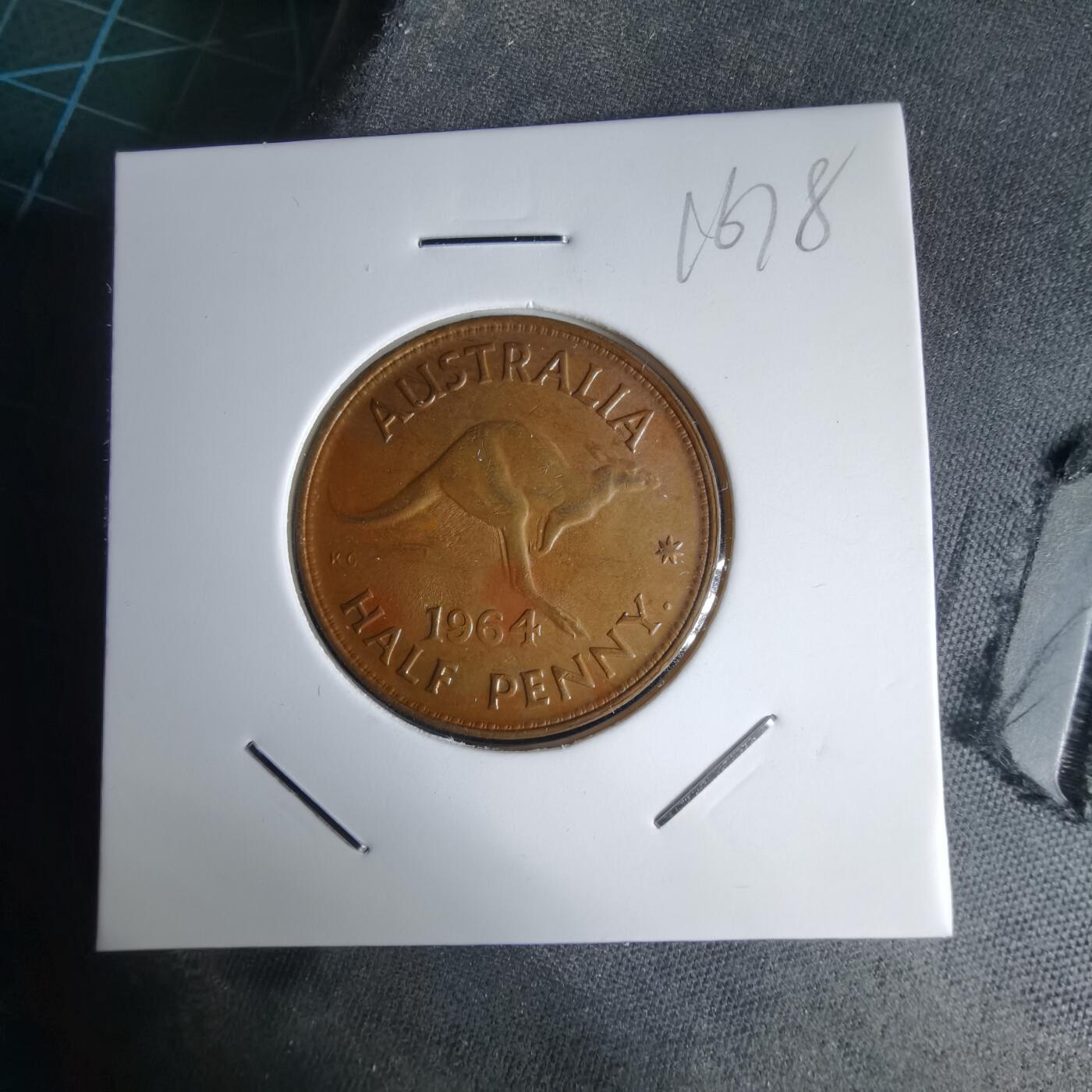 沼泽如烟--第1016场 澳大利亚1964年半便士