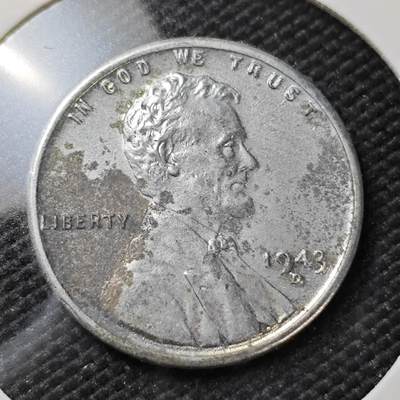 KK钱币收藏小铺   第404期 2月预留时间 周末发货 -  1943美国麦穗铁1美分