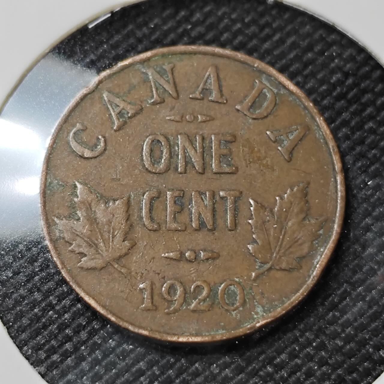 KK钱币收藏小铺   第404期 2月预留时间 周末发货  加拿大1分铜币