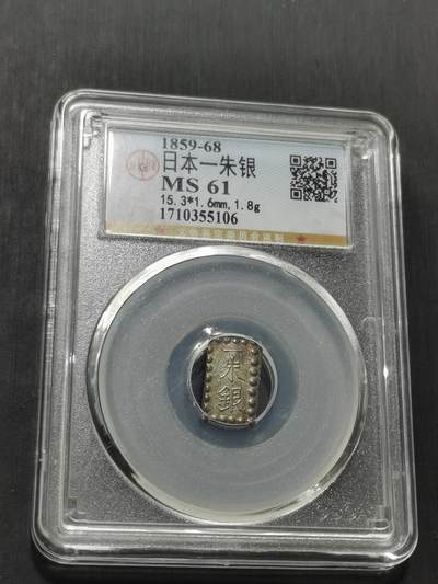 天下钱庄专场欢迎参拍 - 日本一朱银