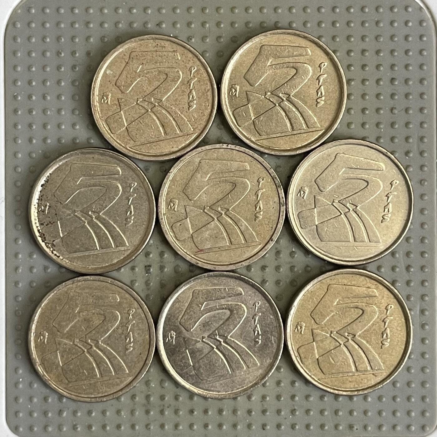 2026年第30场各国散币拍卖（总第180场） 西班牙5比赛塔8枚