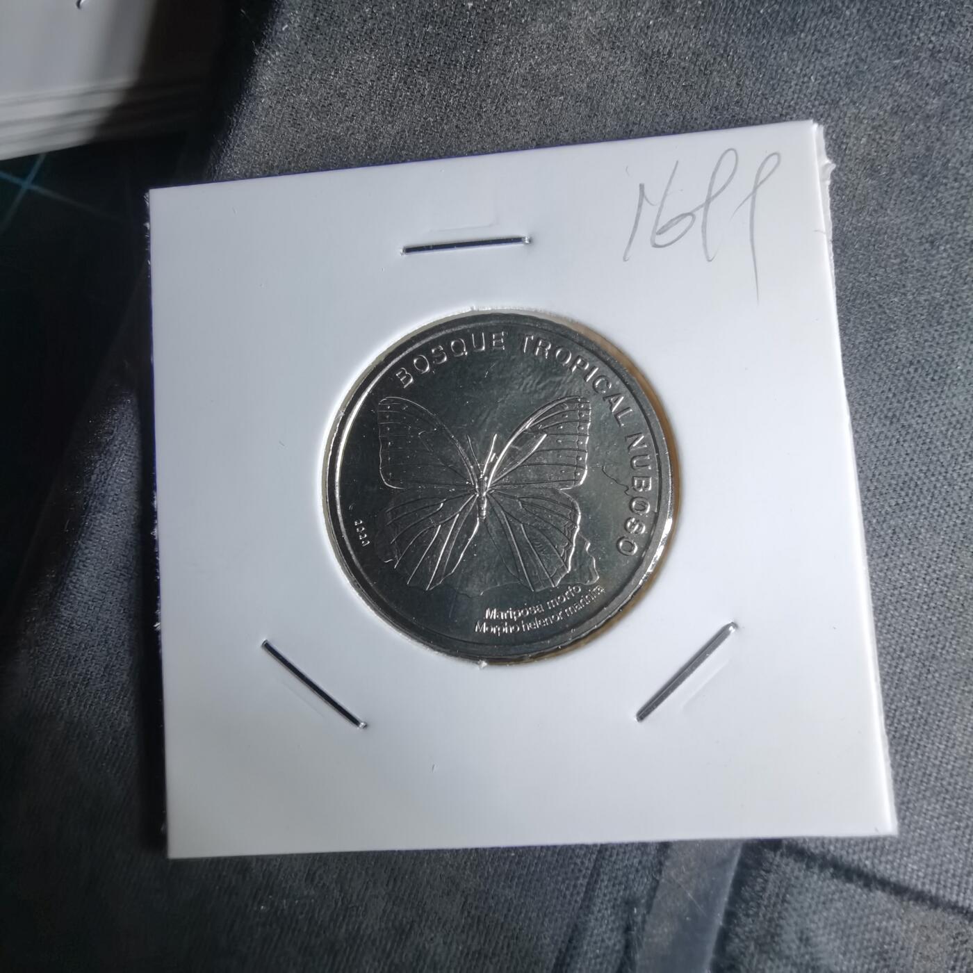 沼泽如烟--第1016场 哥斯达黎加2023年50分纪念币