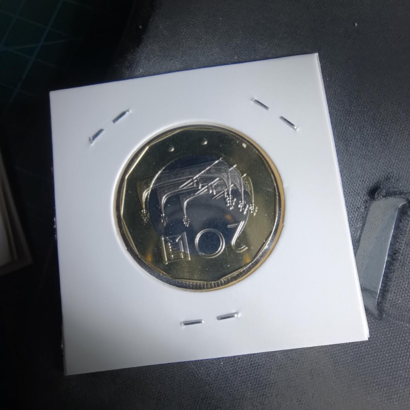 沼泽如烟--第1016场 民国九十三年二十元精制币