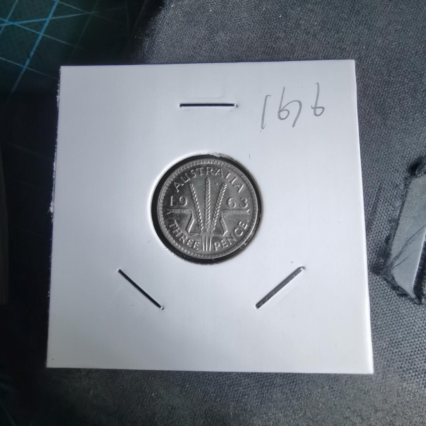 沼泽如烟--第1016场 澳大利亚1963年3便士银币