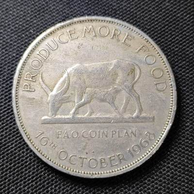 KK钱币收藏小铺   第404期 2月预留时间 周末发货 -  赞比亚5先令