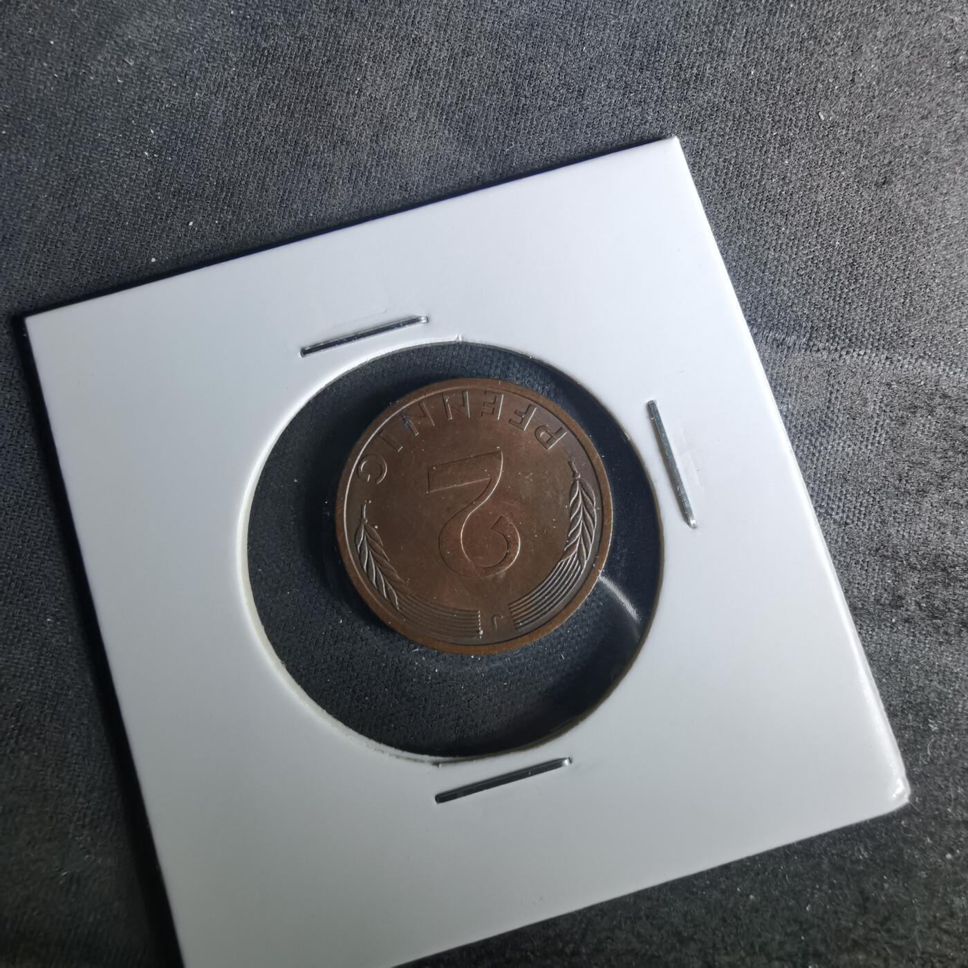 沼泽如烟--第1015场 德国1971年2芬尼