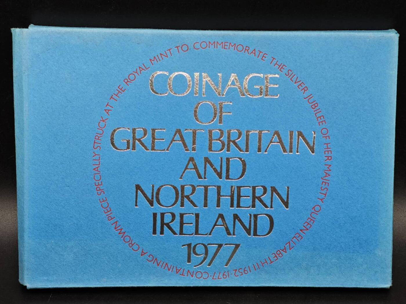 【淘币小摊】实时拍第八百七十九拍   银币套币场    每周一统一发货 英国1977年精制套币