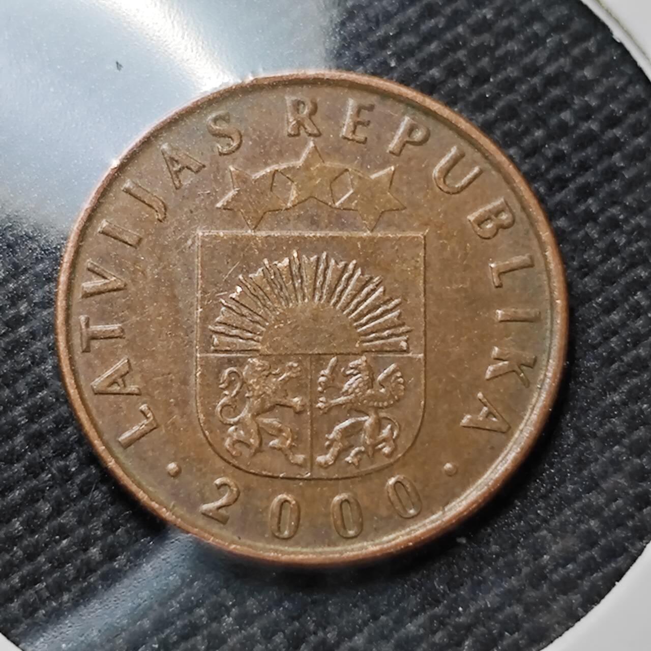 KK钱币收藏小铺   第404期 2月预留时间 周末发货  拉脱维亚