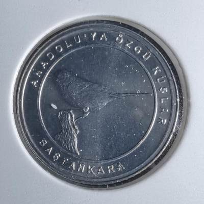 沼泽如烟--第1016场 - 土耳其2020年1库鲁小鸟系列纪念币