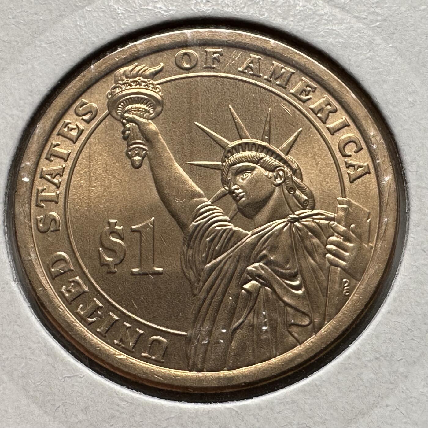 🌹外币初藏🌹🐯2026年第26场  各国纪念币专场 每周二四六晚8️⃣点 接代拍  美国 2015年 总统系列 纪念第33任总统哈里·S·杜鲁门的执政成就 1元纪念币