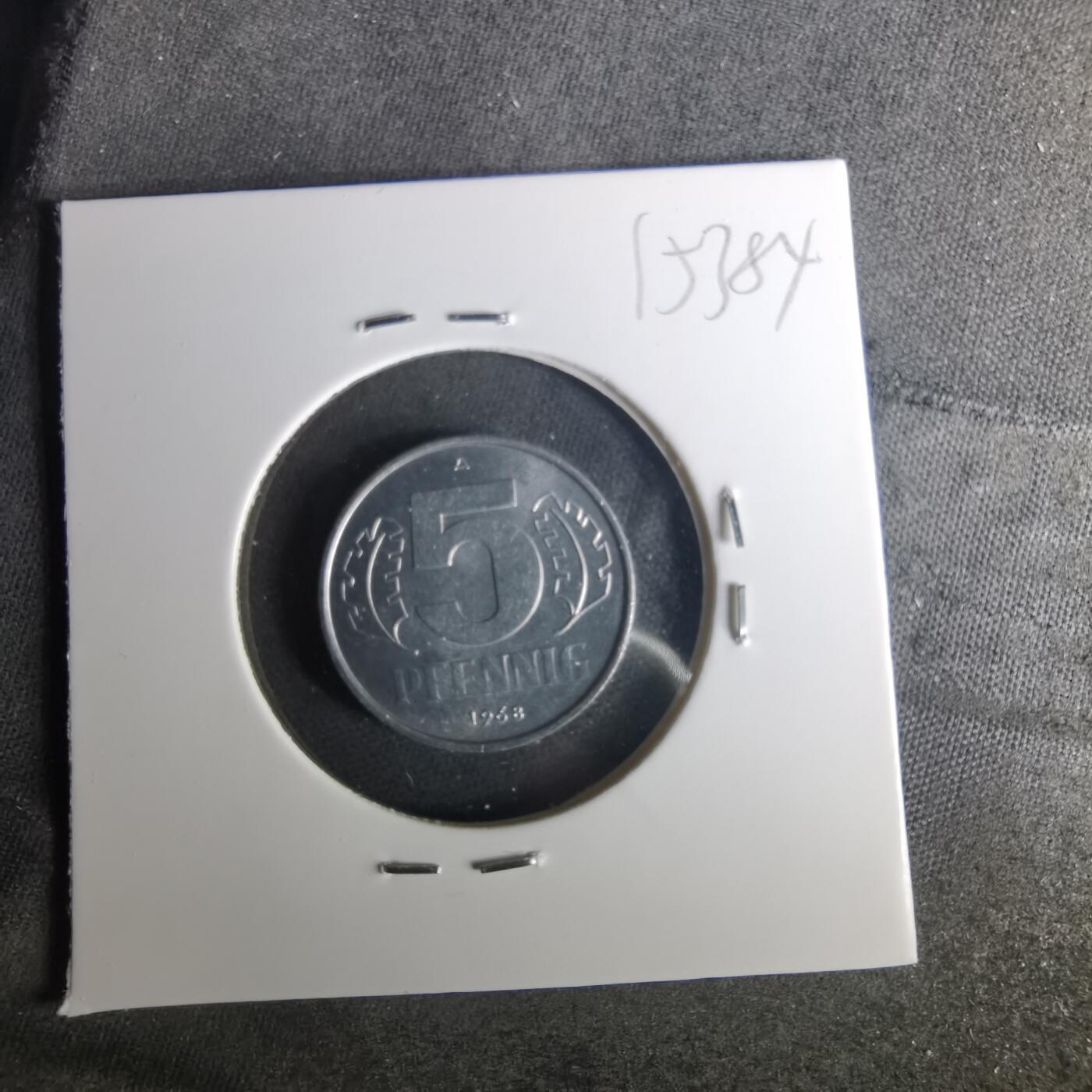 沼泽如烟--第1015场 东德1968年5芬尼