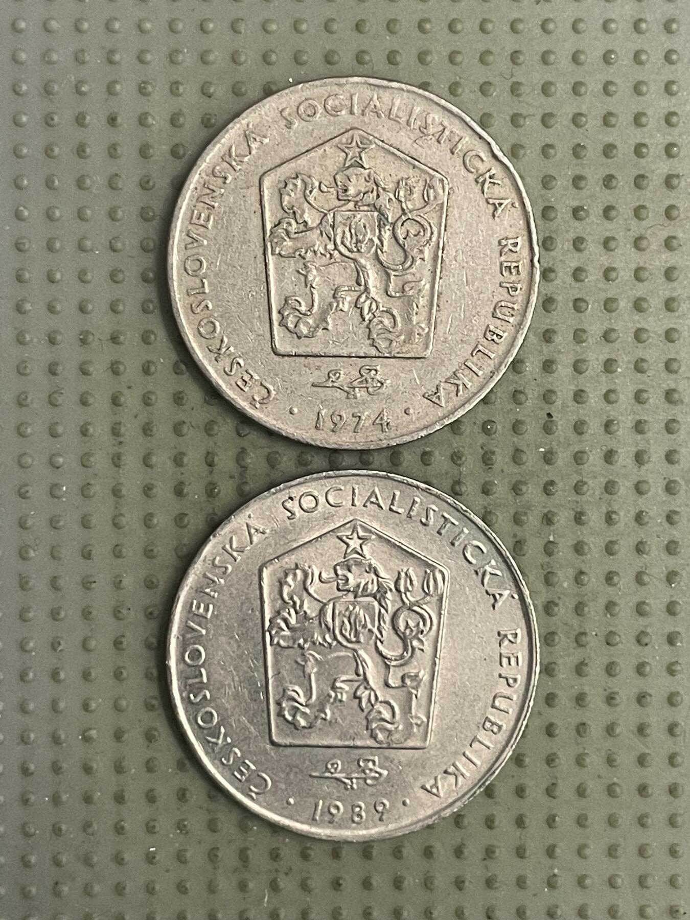 2026年第30场各国散币拍卖（总第180场） 捷克斯洛伐克2克朗2枚