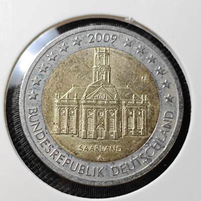 KK钱币收藏小铺   第404期 2月预留时间 周末发货 -  2009德国2欧