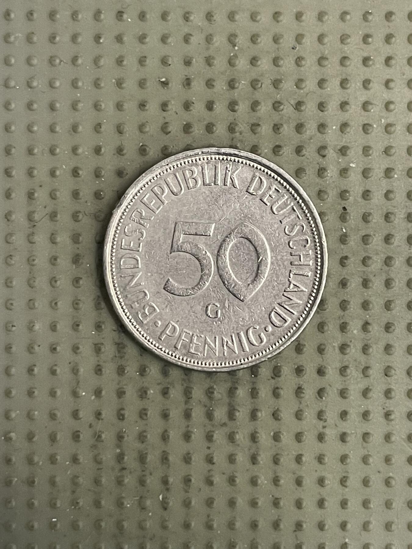 2026年第30场各国散币拍卖（总第180场） 德国1971年50芬尼