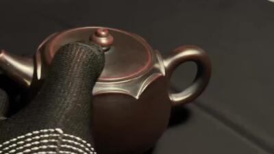 零元拍：原矿紫砂莲花井栏茶壶（220CC左右）