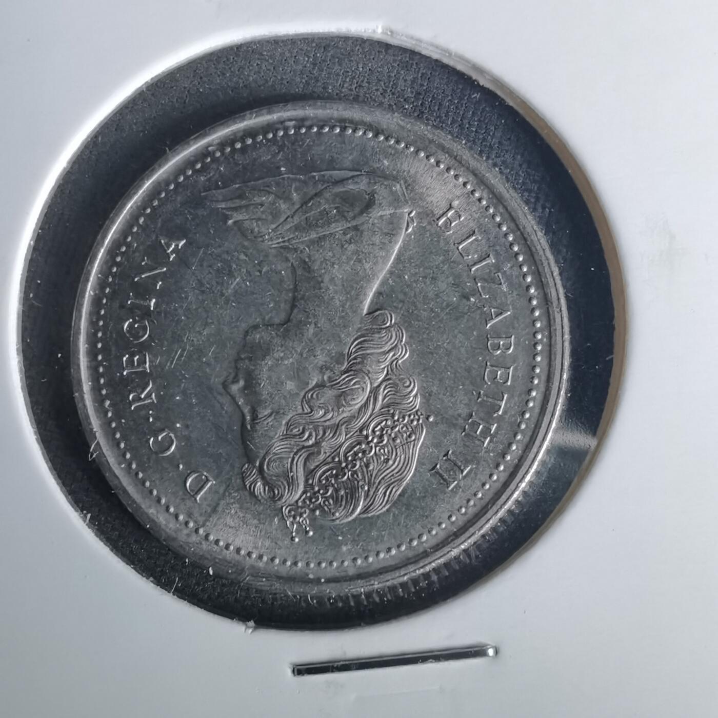 沼泽如烟--第1015场 加拿大1973年25分纪念币