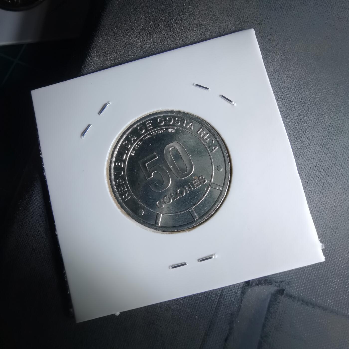 沼泽如烟--第1016场 哥斯达黎加2023年50分纪念币