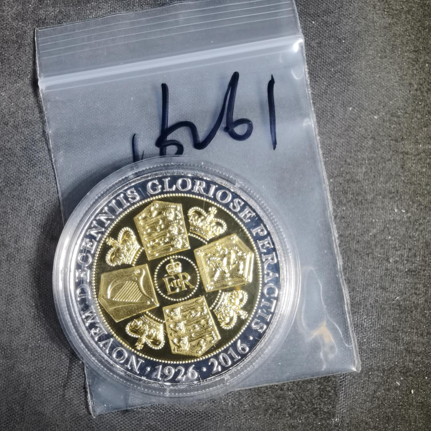 沼泽如烟--第1016场 直布罗陀2016年纪念币