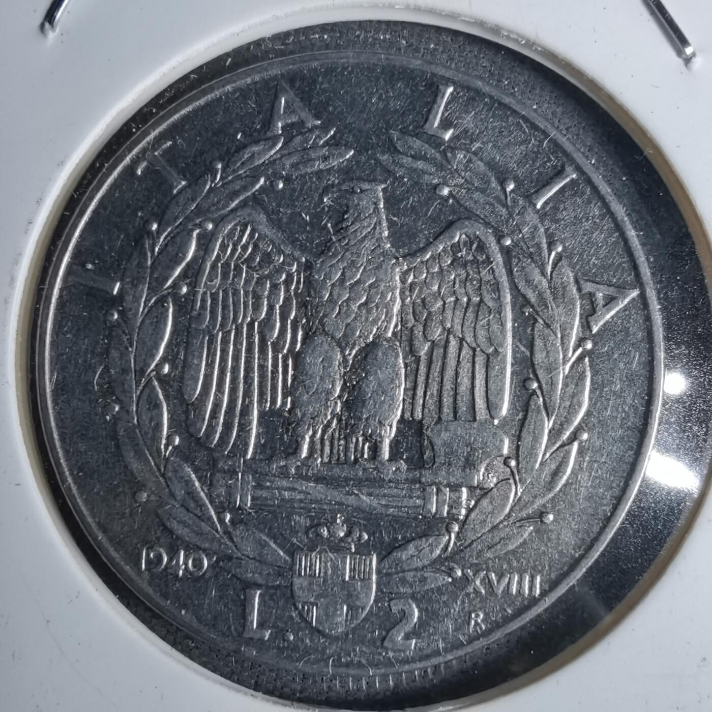 沼泽如烟--第1016场 意大利1940年2里拉